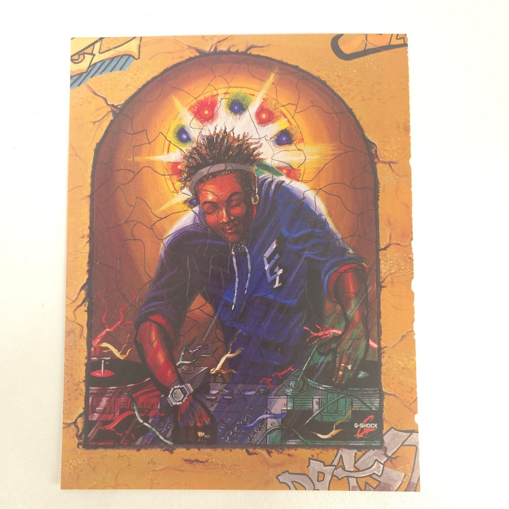 G-Shock Watch Print Ad 2001 Pop Culture Hip Hop Street Wear Casio Vintage Y2K